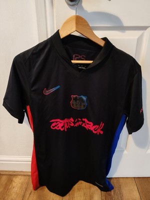 Travis Scott x FC Barcelona 2024/25 Match Away Cactus Jack Trikot