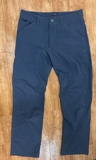 Kuhl Renegade Pants Mens 33x32 Gray Lightweight Quick Dry Stretch Hiking Utility