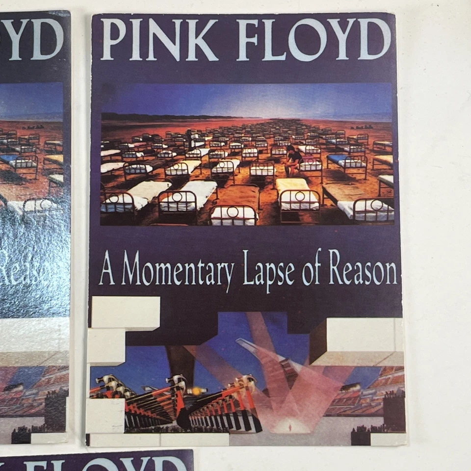 Pink Floyd A Momentary Lapse of Reason Promo Postcard Set of 5 4x6 France 1987 - Image 4 of 4