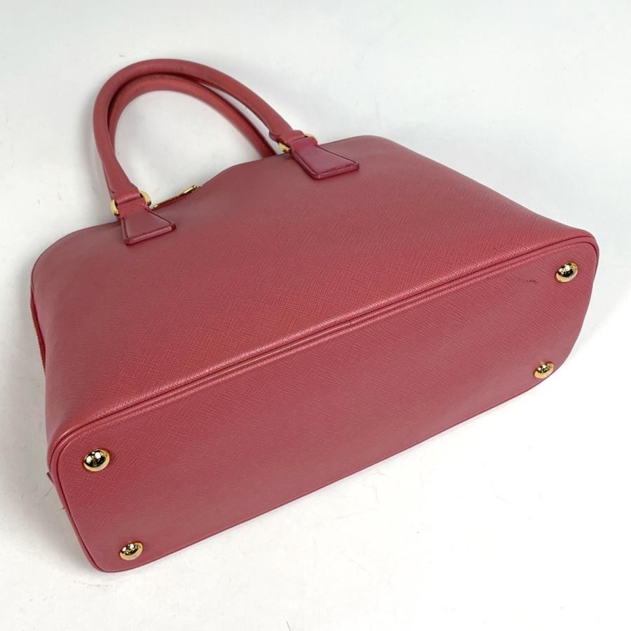 PRADA Promenade 2-Way Shoulder Handbag BL0837 Saffiano Leather Pink #BS1320 thumbnail 2
