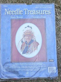 Unstarted Counted Cross Stitch Kit Needle Treasures Tribal Wisdom