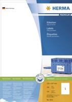 Etiketten Premium A4, Weiß 210X297 Mm Papier Matt 200 St.