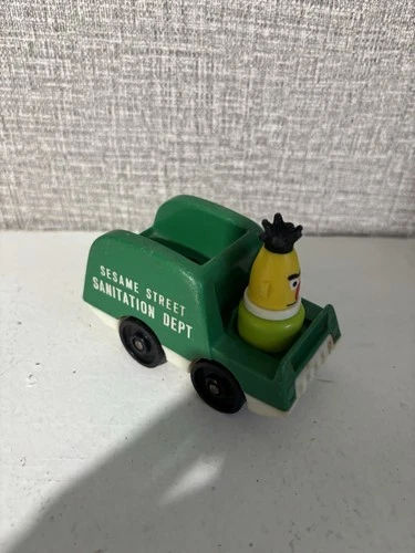 Fisher-Price Little People Sanitation Truck, vintage, With Bert