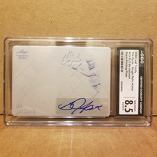 2024 Leaf Trinity The Cycle AUTO Black Printing Plate 1/1 BO JACKSON CGC 8.5 / 9