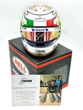 F1 Sauber Gabriel Bortoleto 2025 1:2 Ltd Ed Monza Helmet Signed Fully Upgraded
