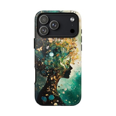 For iPhone / Galaxy / Pixel | Phone Ink Case - Ethereal Garden Growth Light