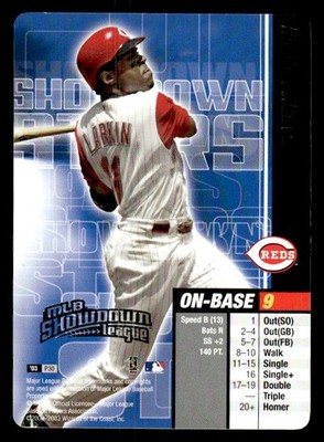 Barry Larkin 2003 MLB Showdown ShowdownStars Promos #P30 Cincinnati Reds ESE QTY