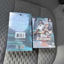 2025 Topps Chrome NFL Football Hanger Box Lot of 2 Brand New Sealed (2x Boxes)