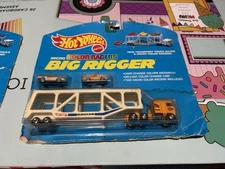 Hot Wheels big rigger With Micro Racers 1989