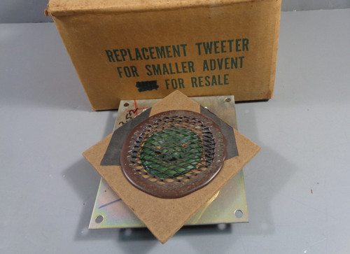 Advent Tweeter, for SmallerAdvent Speaker, NEW! (NOS) Tested