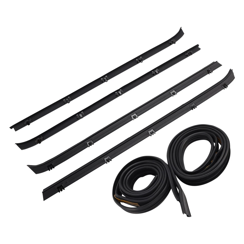 4x Car Window Weatherstrip+2 Seals For GMC C1500 C2500 C3500 K1500 K2500 K3500 Foto 4 de 4