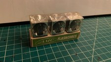 AMC Flashcubes NOS Flashbulbs Pack of Three 3 Cubes 12 Flashbulbs