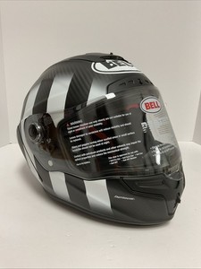 Bell Race Star Flex DLX Fasthouse Street Punk Helmet Matte Black/White - Small