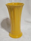 Fiesta® Fiestaware Marigold Medium Vase 9 5/8" Factory Glaze Imperfections