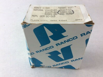 RANCO K-315 GEMLINE GC-315/K59-P4864 QUICK-FIT COLD CONTROL SHORT KUT