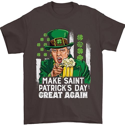 St Patricks Day Wieder Großartig Donald Trump Herren 100% Cotton - Picture 12 of 102