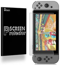 Nintendo Switch 3-PACK BISEN Anti-Glare Matte Screen Protector Guard Shield
