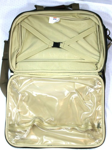 American Tourister Canvas Shoulder/Messenger Bag Shoulder Straps & Side Pockets - Picture 4 of 11