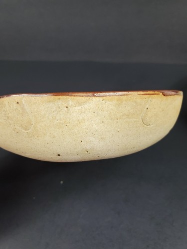 Set of 2 Tonala Hand Painted Heavy 9" Oval Art Pottery Bowls Bird Floral Mexico - Picture 12 of 12