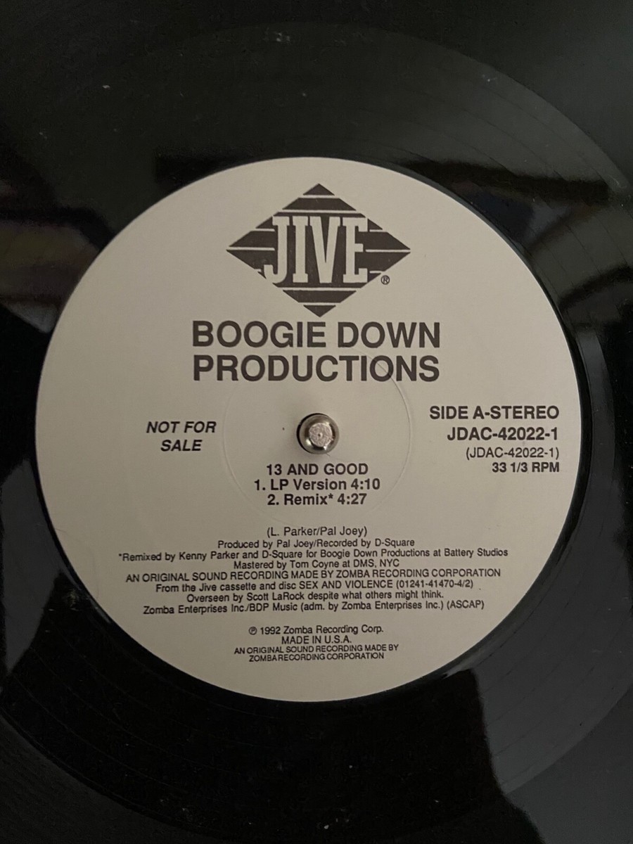 USオリジナル BDP SEX AND VIOLENCE KRS ONE Sex and Violence - Album