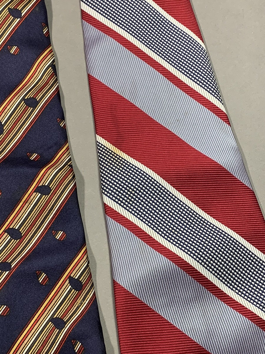 【関税&送料込】Saint Laurent Embroidered Satin Tie YVES SAINT LAURENT Authentic Men Tie Necktie Floral Pattern