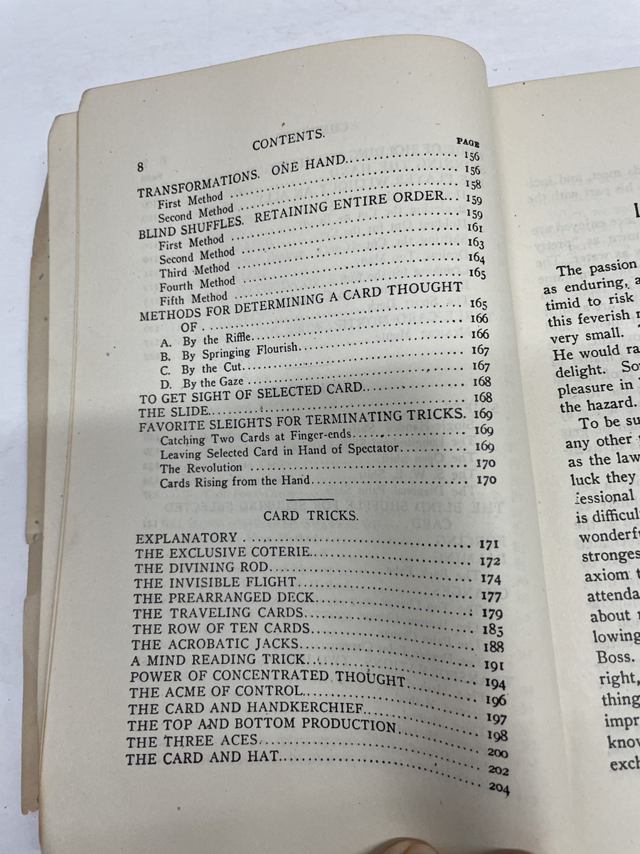 the expert at the card table first edition price The Expert at the Card Table main image 1