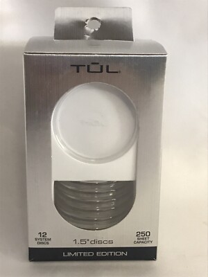 TUL 1.5'' Expansion Discs 12 Count 250 Sheet Capacity Clear (9097882)