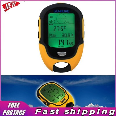 Waterproof FR500 Multifunction LCD Digital Altimeter Barometer Compass