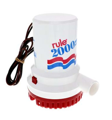 Regel Tauch Bilgenpumpe 2000 GPH Boot Segeln Teich Wasser Wohnmobile Z1 N29