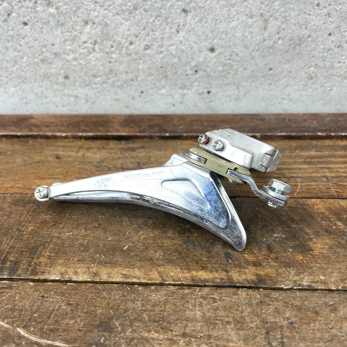 自転車 パーツセット SHIMANO adamas dia-compe　その他 Vintage Shimano ADAMAS Front Derailleur 28.6 mm Clamp On Bottom