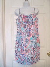 Lilly Pulitzer Petra Shell Me About It Dress Size 10