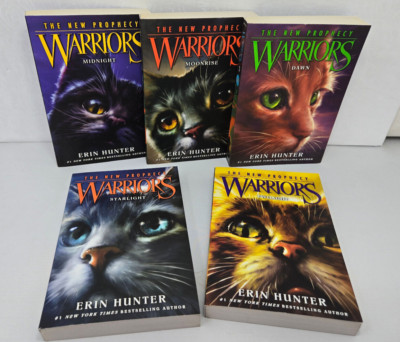 Warriors: The New Prophecy by Erin Hunter Books 1-5 NEW