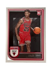 Excellent: 2022-23 HOOPS Dalen Terry Chicago Bulls Rookie Trading Card