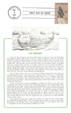 1359 6c Leif Erikson Mellone #15, Hammond Maxi-card cachet [31732]