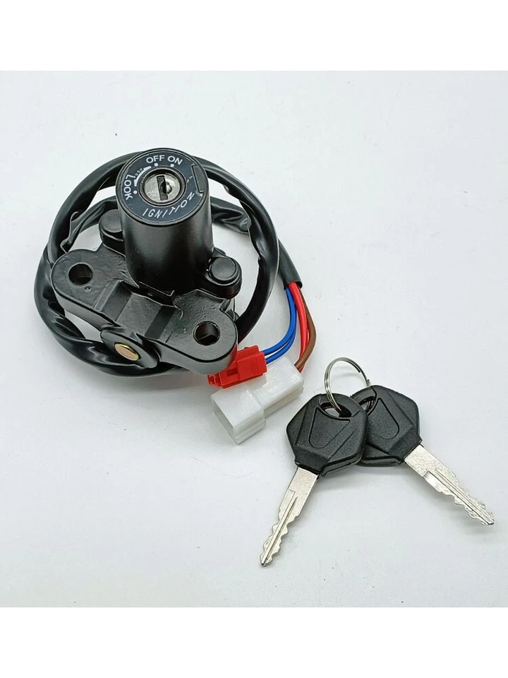Juego de llaves de bloqueo de interruptor de encendido para Yamaha YZF R6 R6 1999-2005 /YZF-R1 R1 1998-2003 Foto 4 de 4