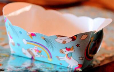 Mini-Backform Einhorn Magic Punky Funky Max 10 Stück 7 x 4 x cm