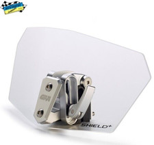 Spoiler Regolabile Universale Trasparente GIVI S180T Per Parabrezza E Cupolini