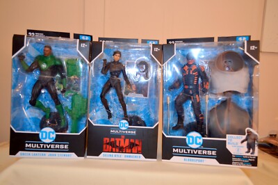 PRICE DROP!  D C MULTIVERSE ACTION FIGURE LOT NIB