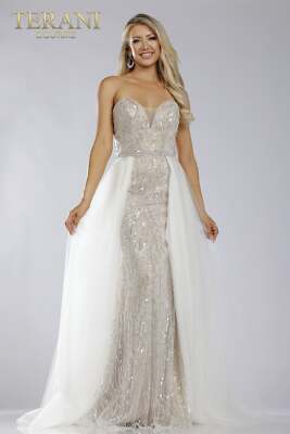 Terani Couture 231P0029 Evening Dress ~LOWEST PRICE GUARANTEE~ NEW Authentic