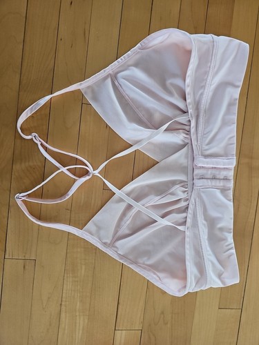 SHIMERA SEXy Strappy Bralette No Wire Bra Top womens Medium PINK - Picture 6 of 9