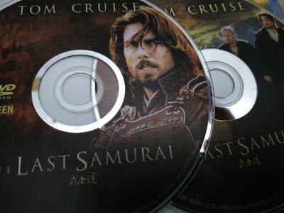 The Last Samurai (2 DVD discs only, 2004, 2-Disc Set, Widescreen Edition)