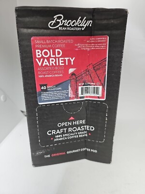 BOLD VARIETY Coffee Brooklyn Beans Roastery Pack 40 K-