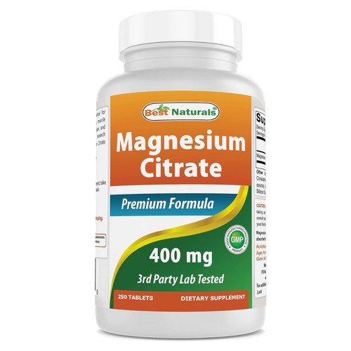 Best Naturals Magnesium Citrate 400mg Dietary Supplement - 250 Tablets - Picture 18 of 18