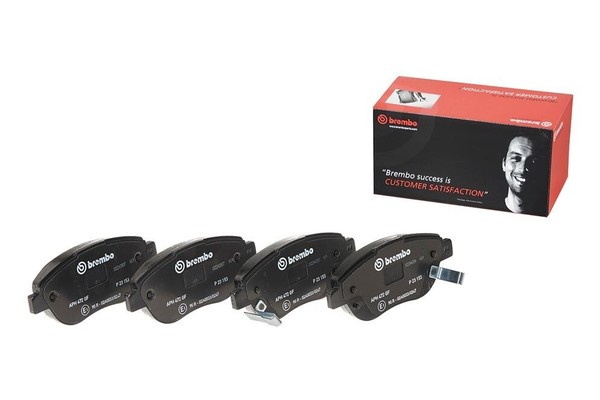 Brembo BremsbeläGe Vorne FüR Fiat 500L 1.3 1.6 Multijet 62 77 Kw, 4-Teilig-image