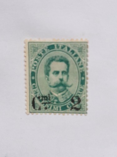 ITALY: 1891 King Umberto I, Surcharged, 2/5Cmi/C, Green. Mint Lovely stamp! - Picture 12 of 16