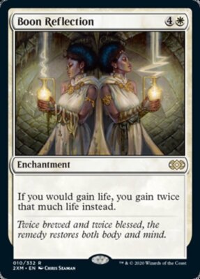 MTG BOON REFLECTION EXC - HEALING REFLEX - 2XM - MAGIC