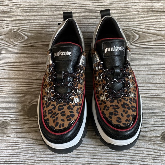 punkrose shoes leopard print
