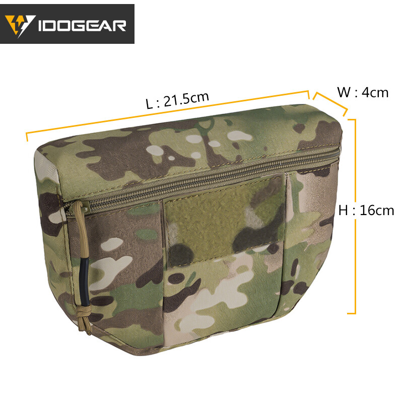 IDOGEAR Tactical Armor Carrier Drop Pouch AVS JPC CPC Pouch Combat Gear ...