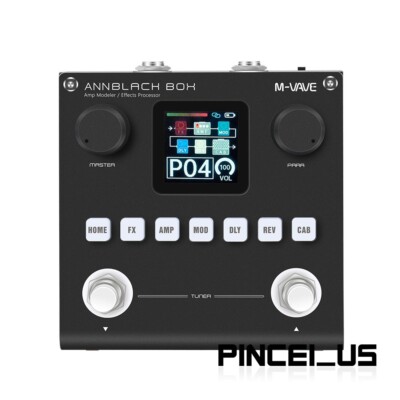 M-VAVE ANNBLACK BOX Amp Modeler Effects Processor w/ 1.54