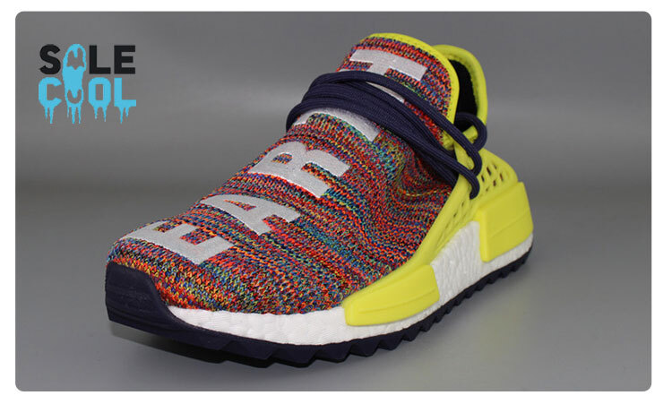 Adidas NMD Trail x Pharrell Human Race Multicolor Sneakers AC7360